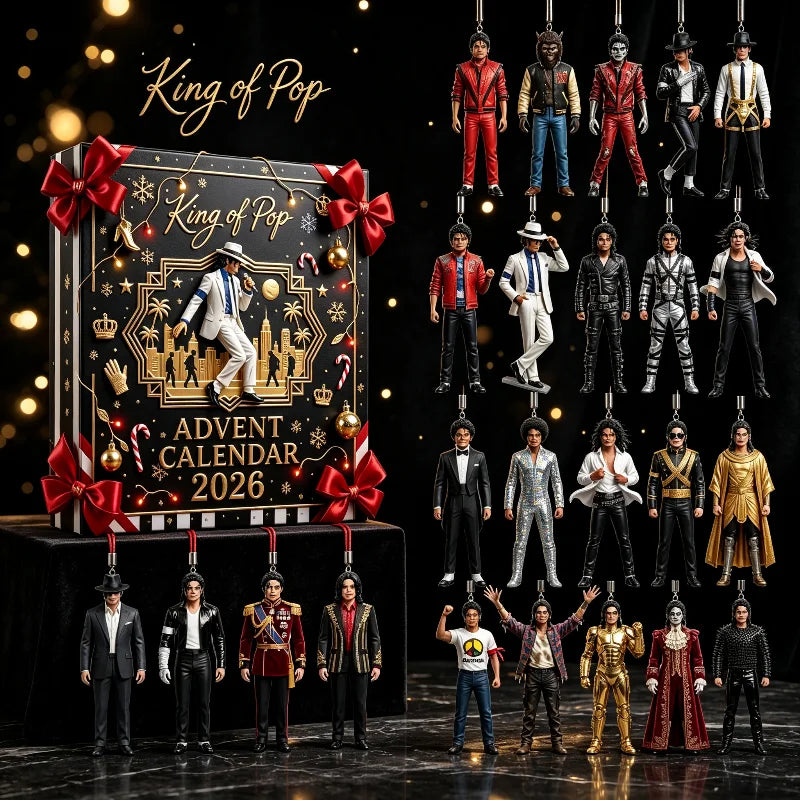 Michael Jackson advent calendar collectible mini figures