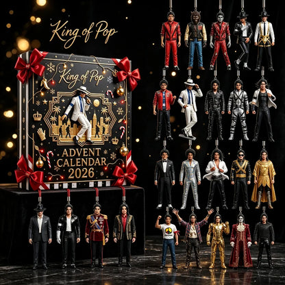Michael Jackson advent calendar collectible mini figures